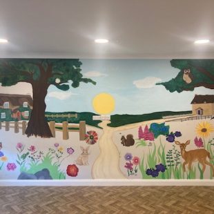 Rebecca Wright Brings Interactive Mural to Beeston Rise